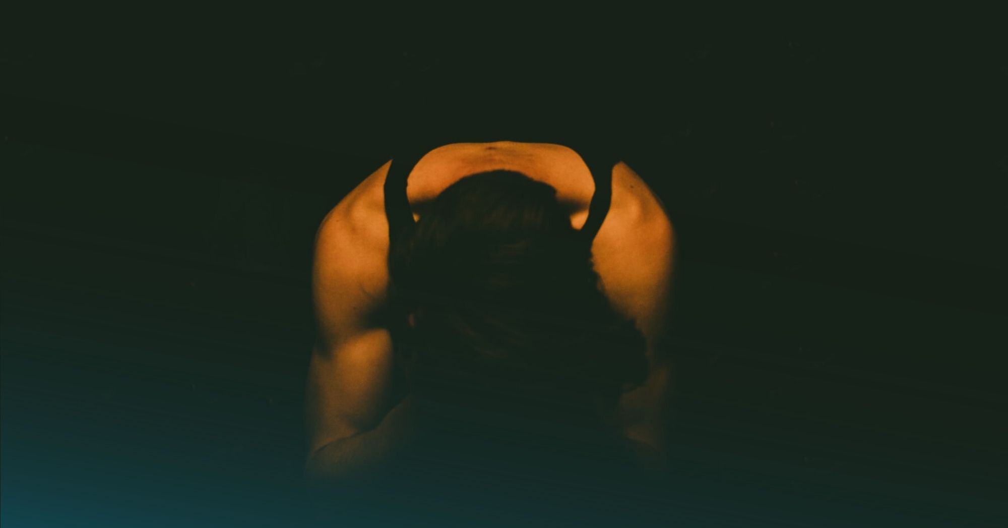 Person grieving